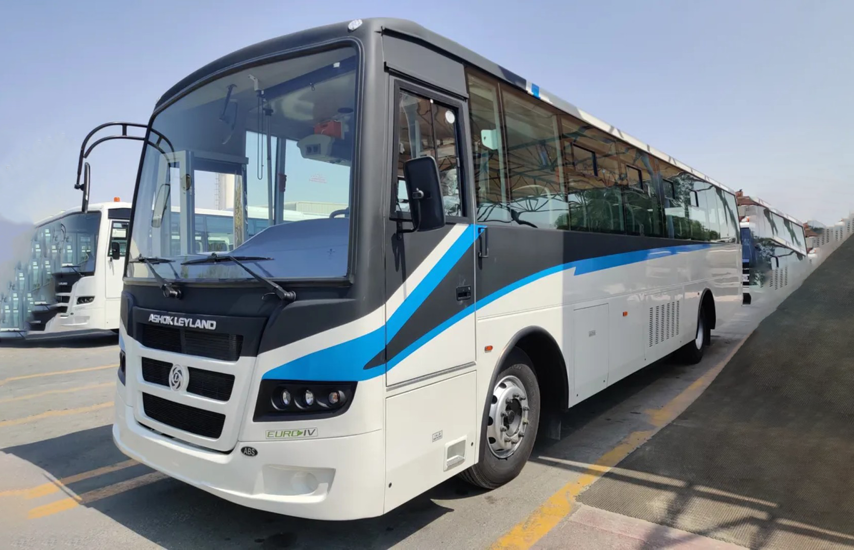 64-Seater Ashok Leyland 2560 to 1600